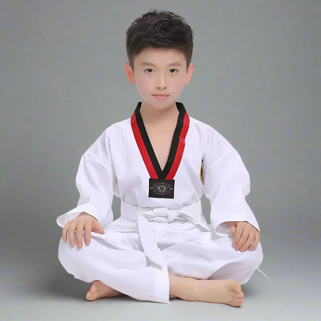 White Taekwondo Uniform - Unisex for Kids & Adults