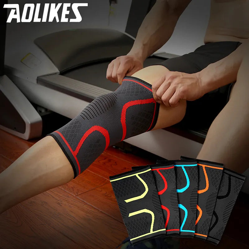 Knee Support Brace - Elastic Nylon Sports Compression