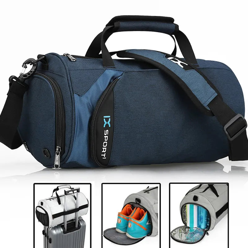 IX Large Sports Bag Fitness Training Bags for Shoes Travel Multifunctional Shoulder Bags