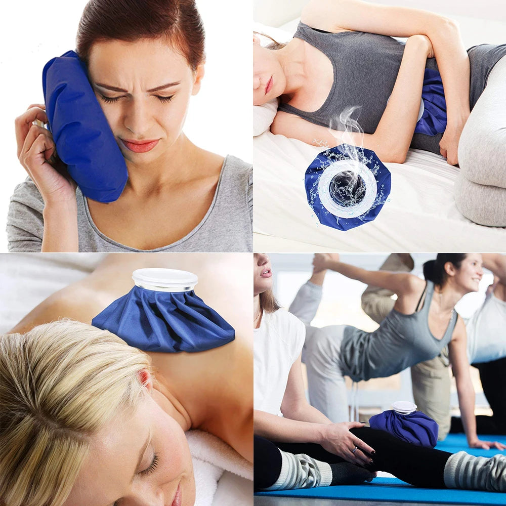 Professional Ice Bag Bandage with Reusable Ice Pack