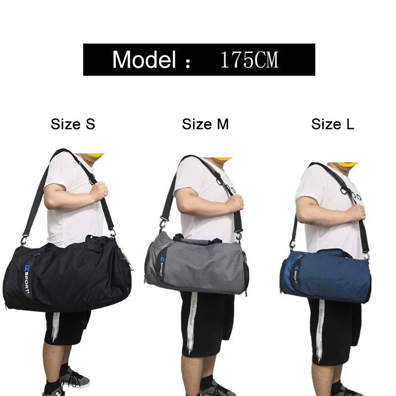 IX Large Sports Bag Fitness Training Bags for Shoes Travel Multifunctional Shoulder Bags