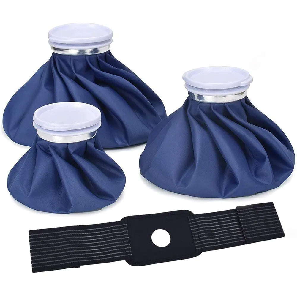 Professional Ice Bag Bandage with Reusable Ice Pack